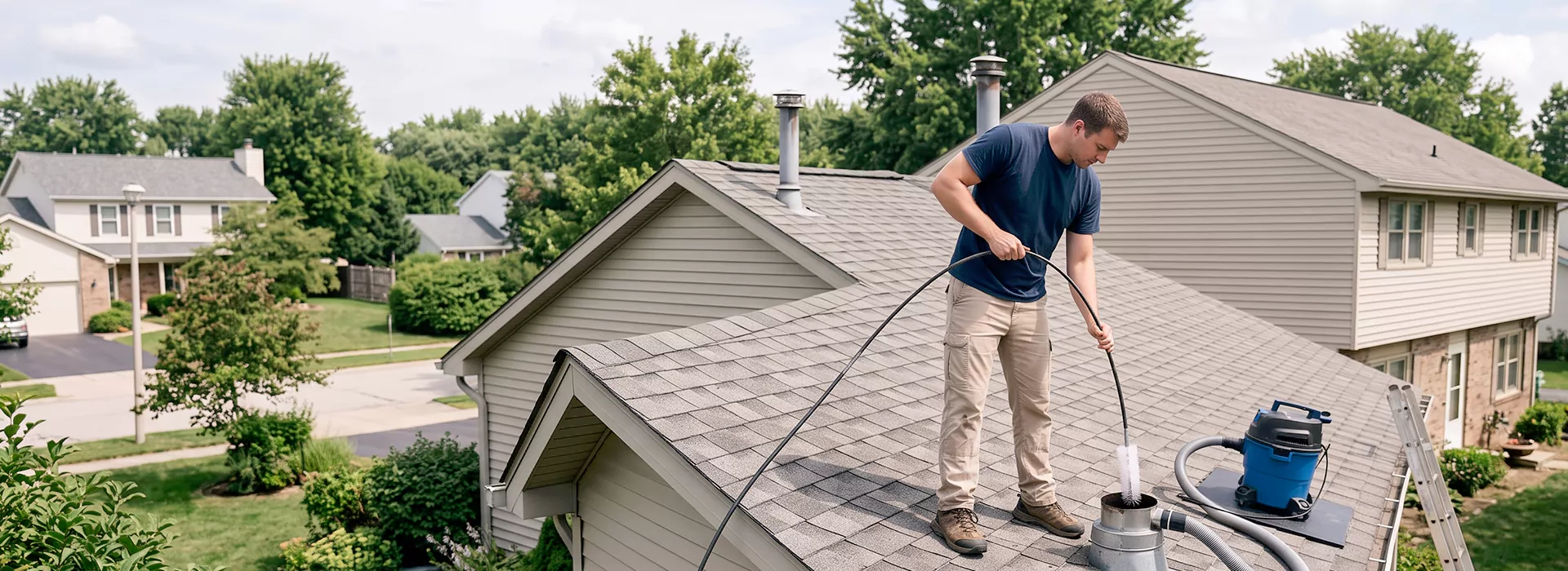 Roof Dryer Vent Cleaning Union, NJ