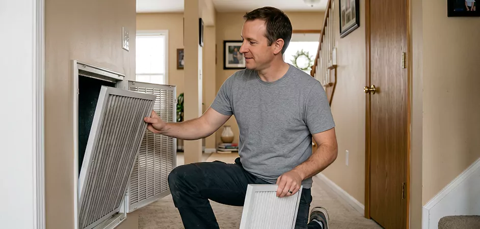 AC Air Filter Replacement in Union, NJ