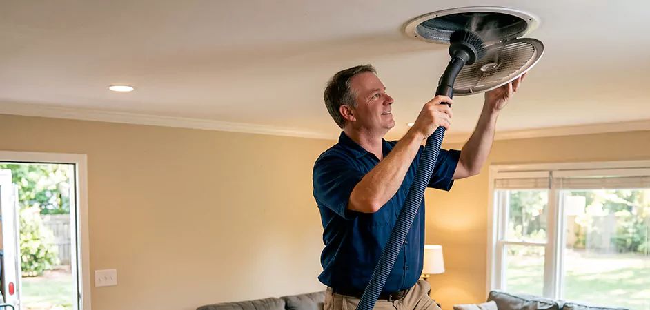 Residential Air Vent Cleaning in Union, NJ