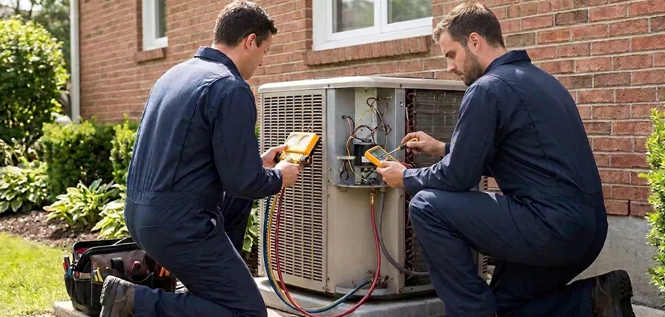 Heat Pump Inspection in Union