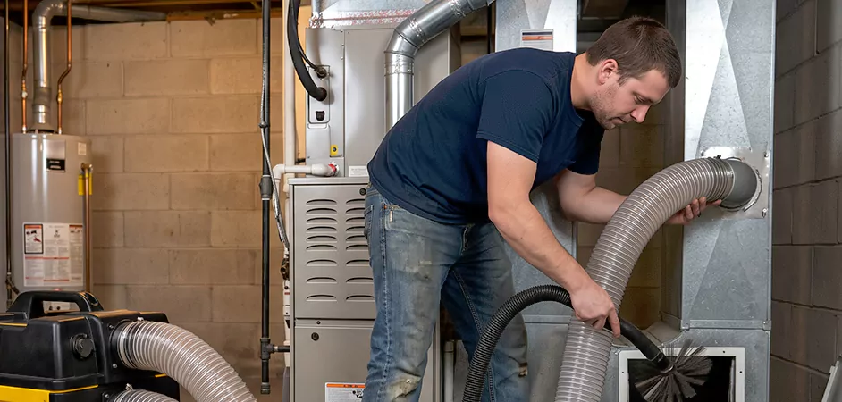 Negative Pressure Duct Cleaning for Large and Long Duct Systems in Union